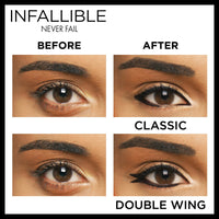 Thumbnail for L'Oreal Paris Makeup Infallible Never Fail Original Mechanical Pencil Eyeliner with Built in Sharpener, Carbon Black, 0.008 oz.
