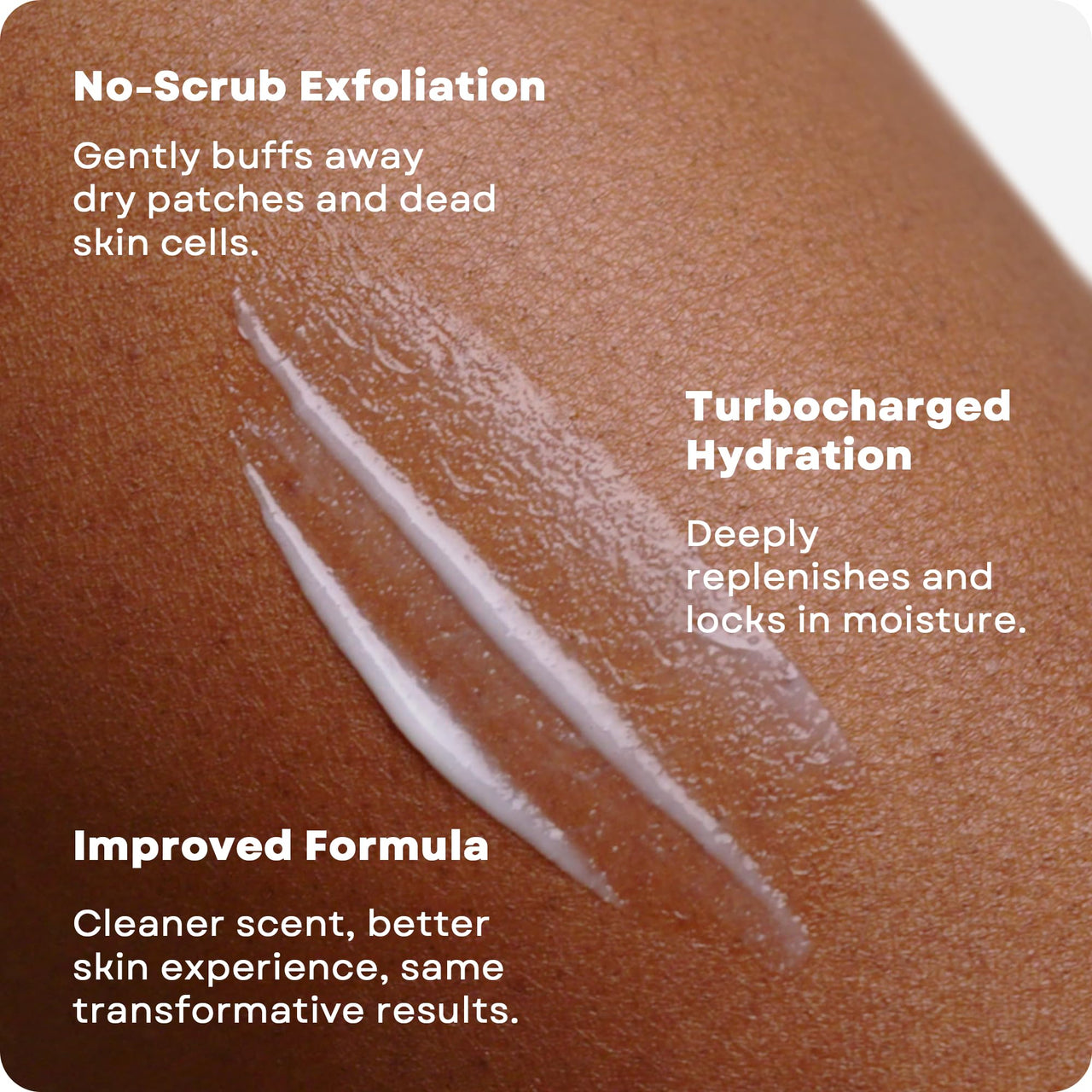 AmLactin Daily Nourish Therapeutic Body Lotion for Dry Skin - No-Scrub Exfoliator and Moisturizer 12% Lactic Acid Lotion, 14.1 oz (Packaging May Vary)