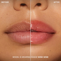 Thumbnail for Too Faced Lip Injection Maximum Plump Extra Strength Lip Plumper Gloss | Hydrating, Volumizing, + Plumping, 0.14 Fl Oz, Wink Wink (Neon Pink Sparkle)