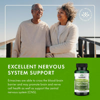 Thumbnail for Swanson Full Spectrum Lion's Mane Mushroom - Brain Health Supplement to Support Memory, Focus & Clarity* - May Also Aid Immune, Heart & Digestive Health - Gluten-Free & Non-GMO - 60 Capsules