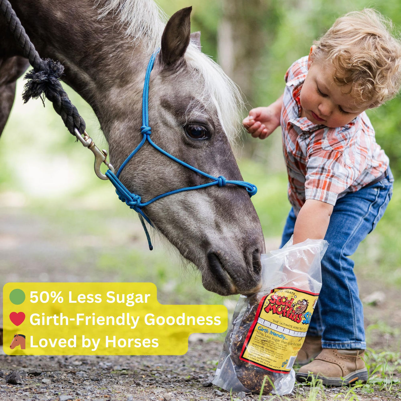 Stud Muffins S1045 Stud Muffins Slims Horse Treats, 45 Oz Bag