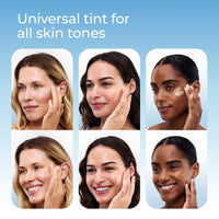 Thumbnail for Eucerin Sun Tinted Sensitive Mineral Face Sunscreen Lotion SPF 35, Non-Comedogenic Mineral Sunscreen with Gentle Zinc Oxide Protection for Sensitive Skin, 1.7 Fl Oz Bottle