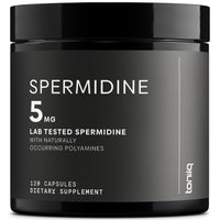 Thumbnail for Toniiq Ultra Concentrated 500mg Spermidine Supplements for Men and Women - Non-Synthetic Spermidine Standardized to No Less Than 1% Spermidine - 5mg Spermidine per Serving Rice Germ Extract