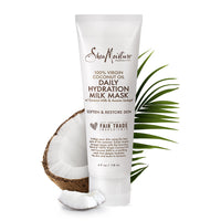 Thumbnail for 100% Virgin Coconut Oil Daily Hydration Milk Mask by Shea Moisture for Unisex - 4 oz Mask
