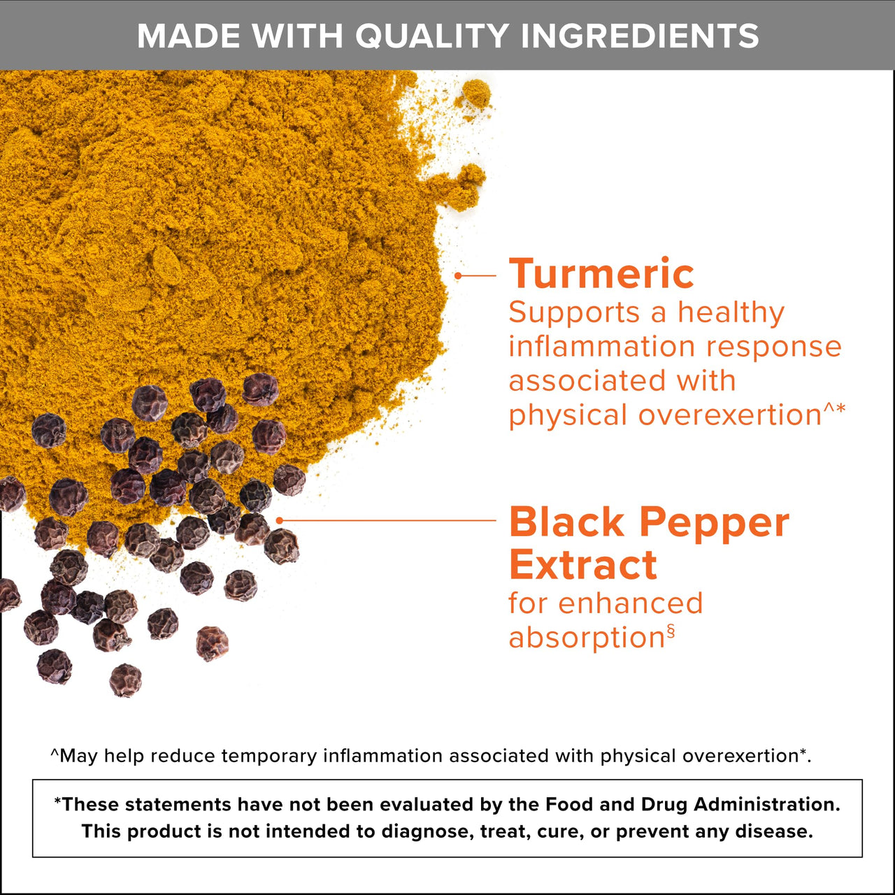 Qunol Turmeric Curcumin with Black Pepper, 2250mg Turmeric Extract with 95% Curcuminoids, Extra Strength Turmeric Supplement, Enhanced Absorption, Joint Support Supplement, 150 Vegetarian Capsules
