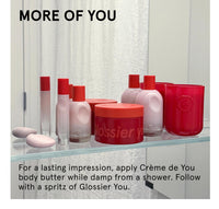Thumbnail for Glossier Crème de You Dry-Touch Body Butter - Signature You Fragrance Scented Body Cream for Dry Skin & 24 Hour Hydration - Shea Butter & Jojoba Oil - Warm & Spicy - Dermatologist-Tested, Vegan, 215ml