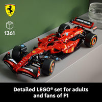 Thumbnail for LEGO Technic Ferrari SF-24 F1 Model Car Kit - Building Set for Adults, Ages 18+ with Realistic Features - Ferrari DIY Craft for Display - Gift Idea for F1 Fans - 42207