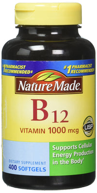 Thumbnail for Nature Made Vitamin B12 1000 mcg., 400 Softgels