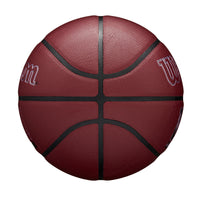 Thumbnail for WILSON NBA Forge Plus Indoor/Outdoor Basketball - Maroon, Size 7-29.5
