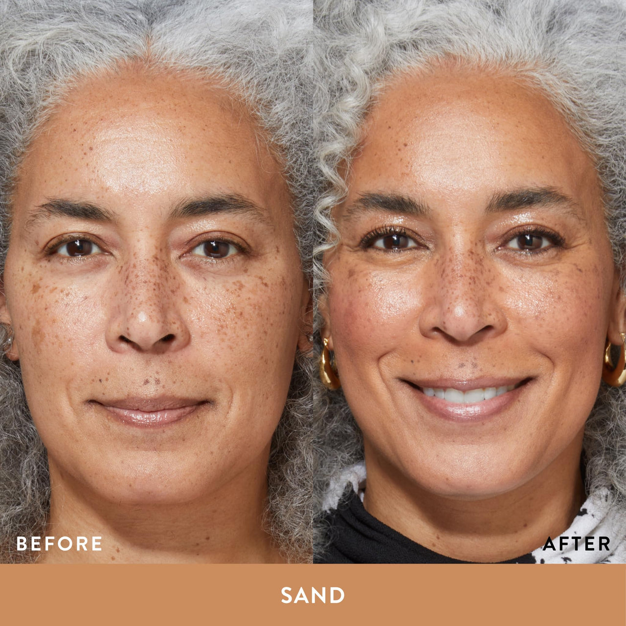 LAURA GELLER NEW YORK Better Than â€˜Block Skincare-Infused Serum Foundation with Broad Spectrum SPF 50+, Sand