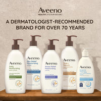 Thumbnail for Aveeno Eczema Therapy Daily Moisturizing Body Cream for Sensitive Skin, Soothing Eczema Relief Cream, Colloidal Oatmeal & Ceramide for Dry & Itchy Skin, Steroid- & Fragrance-Free, 7.3 oz