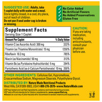 Thumbnail for Nature Made B Complex Supplement, Vitamin B Complex With Vitamin C for Immune System Support, 100 Caplets, 100 Day Supply