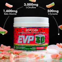 Thumbnail for Evogen EVP 3D - Stim Free Pre Workout Powder for Men & Women | Sugar Free Non Stim Preworkout with Beta Alanine and Creatine for Energy & Pump | Sour Watermelon | 40 Servings