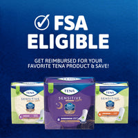 Thumbnail for TENA Sensitive Care Incontinence Pads for Women, Bladder Control & Postpartum, Ultimate Absorbency, Regular Length, 52 Count