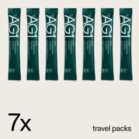 Thumbnail for AG1 Athletic Greens Multivitamin and Probiotic 7 Travel Packs with Shaker