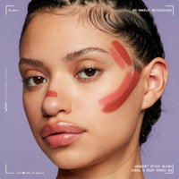 Thumbnail for NYX PROFESSIONAL MAKEUP Wonder Stick Blush with Hydrating Hyaluronic Acid, Dual-Ended Cream Blush Stick - Coral & Deep Peach