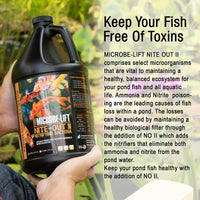 Thumbnail for MICROBE-LIFT Nite-Out II Water Cleaner for Outdoor Ponds and Water Gardens, Rapid Ammonia and Nitrite Reduction (16 Ounces)