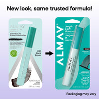 Thumbnail for Almay Lengthening Mascara, Volume & Lift, Eye Makeup, Hypoallergenic and Fragrance Free (Packaging May Vary), 020 Black Brown, 0.24 fl oz