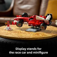 Thumbnail for LEGO Icons Ferrari F2004 & Michael Schumacher Building Set for Adults, Ages 18+ - Ferrari F1 Bedroom, Home Office, Desk Decor - Gift Ideas for Men, Women & Fans - 11375