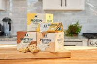 Thumbnail for Myprotein Protein Bars, Crispy Protein Wafers, 15g High Protein Snacks, Box of 10 Chocolate Wafers Packs, Milk & Whey Protein Isolate, Light & Crunchy