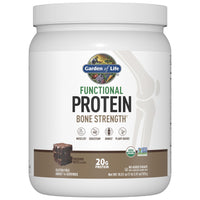 Thumbnail for Garden of Life Organic Vegan Protein Powder, 20g Plant Based Protein with Calcium, D3, K2 MK-7 & Magnesium for Bone Strength, Prebiotics & Probiotics for Digestion, Brownie Bites Flavor, 14 Servings