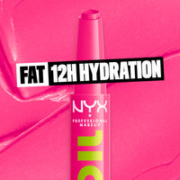 Thumbnail for NYX PROFESSIONAL MAKEUP Fat Oil Slick Click, Lightweight, Buildable, Pigmented Vegan Lip Balm - Thriving