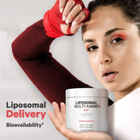 Thumbnail for Codeage Liposomal Multi Amino Powder Supplement - BCAA & EAA Supplement All 9 Essential Amino Acids, Branched-Chain Amino Acid, Pre & Post Workout, Unflavored, Liposomal Delivery, Non-GMO, 6.15 oz