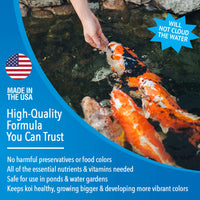 Thumbnail for MICROBE-LIFT MLLVMSM Variety Mix Floating Fish Food Pellets and Sticks for Ponds, Water Gardens, and Fountains, for Live Goldfish and Koi, 11 Ounces