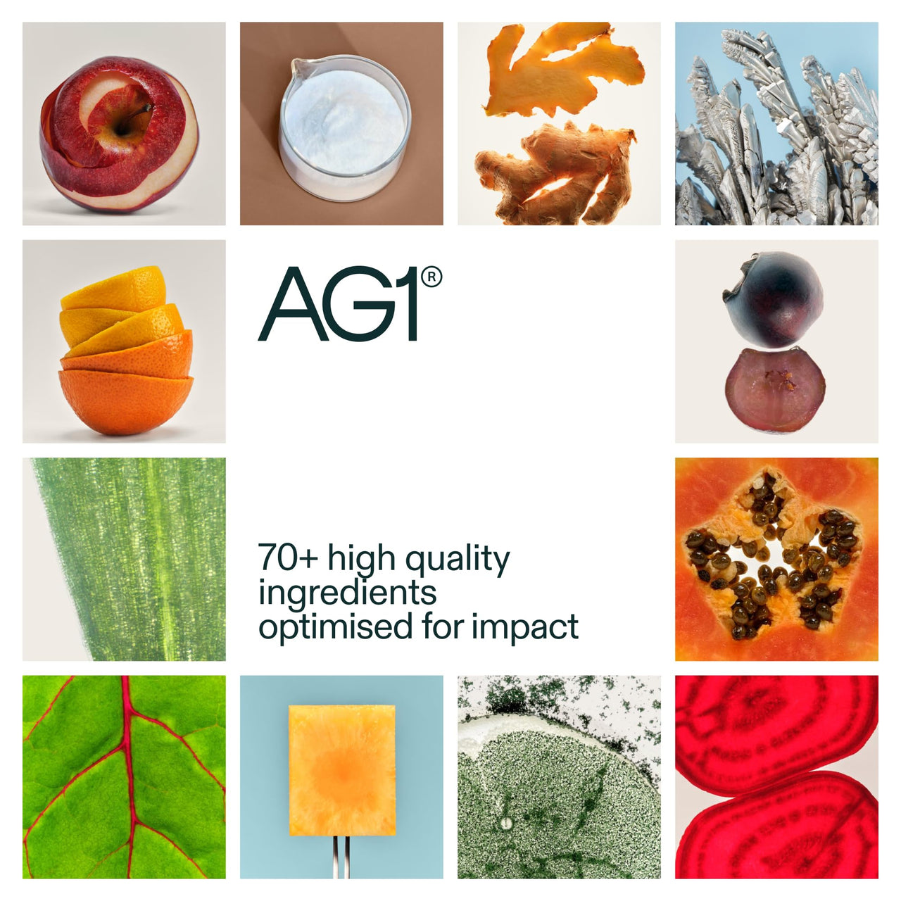 AG1 Greens Powder On-the-Go Packs – Bulk Supply (84 Sticks Total) | Daily Multivitamin, Probiotic & CoQ10