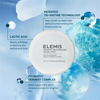 Thumbnail for ELEMIS Dynamic Resurfacing Facial Pads, Gentle Skin Smoothing Pads, Tri-Enzyme Technology, Exfoliating Pads, Dull, Dry, Flaky Skin & Uneven Texture