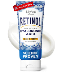 Thumbnail for LilyAna Naturals Anti Aging Retinol Face Cream for Women – Wrinkle & Neck Cream for Firming, Retinol Moisturizer for Face with Hyaluronic Acid, Hydrating Night Cream for Fine Lines, Collagen Boost