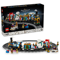 Thumbnail for LEGO Icons Holiday Express Train Building Set for Adults, Ages 18+ - Seasonal Home Decor for Bedroom or Book Shelf - Christmas Train W/Track & 4 Minifigures - Gift Idea for Holidays - 10361