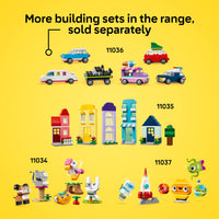 Thumbnail for LEGO Classic Vibrant Creative Brick Box Building Blocks - Sensory & Learning Toys for Boys & Girls, Ages 4+ Years - Pretend Play Preschool Toys - Gift for Birthdays - 11038
