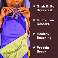 Thumbnail for Magic Spoon Treats - 8 High Protein Bars, Double Chocolate - High Protein Gluten Free Snack - Sugar Free & Gluten Free Protein Cereal Bar - Low Carb & Keto Friendly - Healthy Snacks for Adults