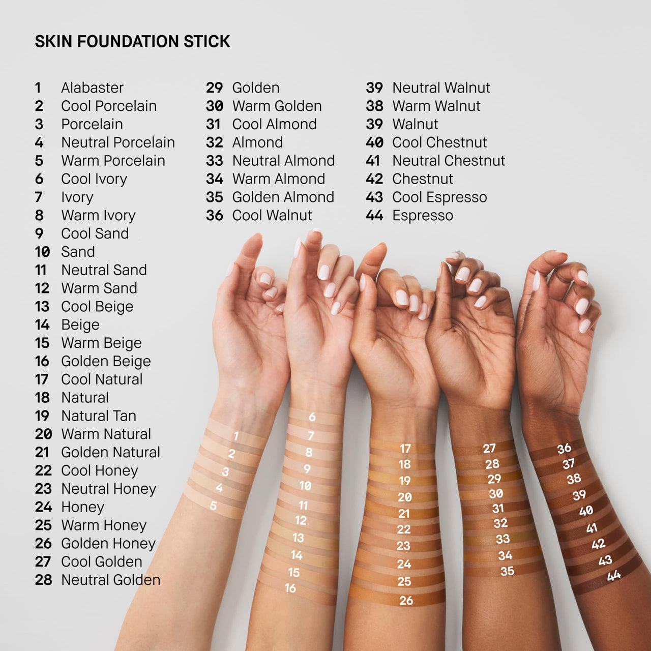 Bobbi Brown Skin Foundation Stick | Portable & Creamy with Medium-to-Full Coverage for Even-Toned Skin, 0.31 Ounce, Cool Sand C-036