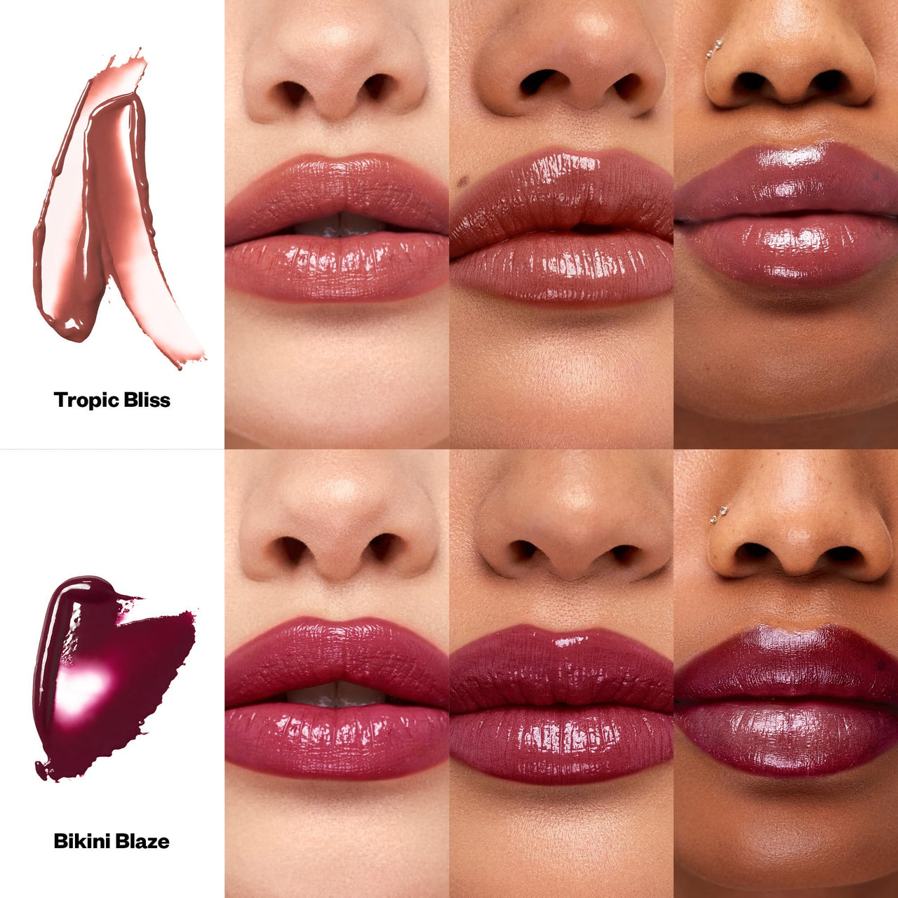 Kosas Wet Stick Moisturizing Shiny Sheer Lipstick with Ceramides, Hyaluronic acid, Peptides and Mango Butter - Soothes, Softens, and Moisturizes Lips – Tropic Bliss