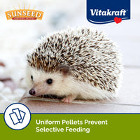 Thumbnail for Sunseed Vita Prima Hedgehog Food - High-Protein Poultry, Seafood, and Mealworm Food Blend - Vitamin-Fortified for Happy and Healthy Hedgehogs 1.56 Pound (Pack of 1)