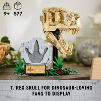 Thumbnail for LEGO Jurassic World Dinosaur Fossils: T Rex Skull Building Toy - Dinosaur Toy for Boys & Girls, Ages 9+ Years - Gift for Christmas - Display for Bedroom - 76964