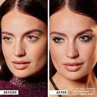 Thumbnail for ICONIC LONDON Smokey Eye Duo Eyeliner | Creamy, Easy to Blend 2-in-1 Eyeliner Crayon, Water Resistant, Cruelty Free, Vegan Makeup (Juniper Green) 0.027 oz