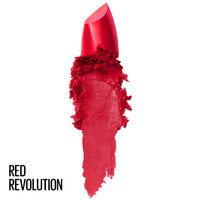 Thumbnail for Maybelline Color Sensational Lipstick, Lip Makeup, Cream Finish, Hydrating Lipstick, Nude, Pink, Red, Plum Lip Color, Red Revolution, 0.15 oz; (Packaging May Vary)