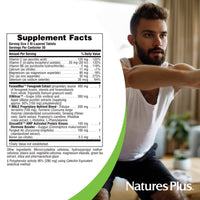 Thumbnail for Nature's Plus Ultra T-Male E/R Bi-Layer Tablets, 60 Count
