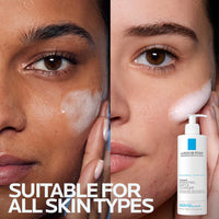 Thumbnail for La Roche-Posay Toleriane Hydrating Gentle Face Cleanser, Daily Facial Cleanser with Niacinamide and Ceramides for Sensitive Skin, Moisturizing Face Wash for Normal to Dry Skin, Fragrance Free