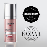 Thumbnail for Eucerin Radiant Tone Dual Serum Dark Spot Corrector, Dark Spot Serum with Thiamidol and Hyaluronic Acid, Helps Visibly Reduce the Look of Persistent Dark Spots, 1 Fl Oz Bottle