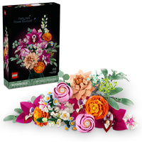 Thumbnail for LEGO Botanicals Pretty Pink Flower Bouquet Building Set for Adults - Gifts for Birthdays - Artificial Flowers for Decor or Table Display - 10342