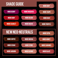 Thumbnail for Maybelline Color Sensational Ultimatte Matte Lipstick, Non-Drying, Intense Color Pigment, More Blonde, Sandy Nude, 1 Count