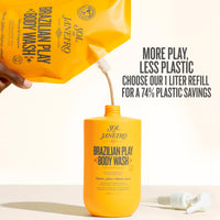 Thumbnail for Sol de Janeiro Brazilian Play Moisturizing Shower Gel Body Wash Refill Pouch 33.8 fl oz.