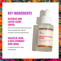 Thumbnail for Good Molecules Overnight Exfoliating Treatment - Face Exfoliator with AHA & BHA Lightweight Formula - Pore Minimizer, Facial Skin Care with Glycolic & Salicylic Acid