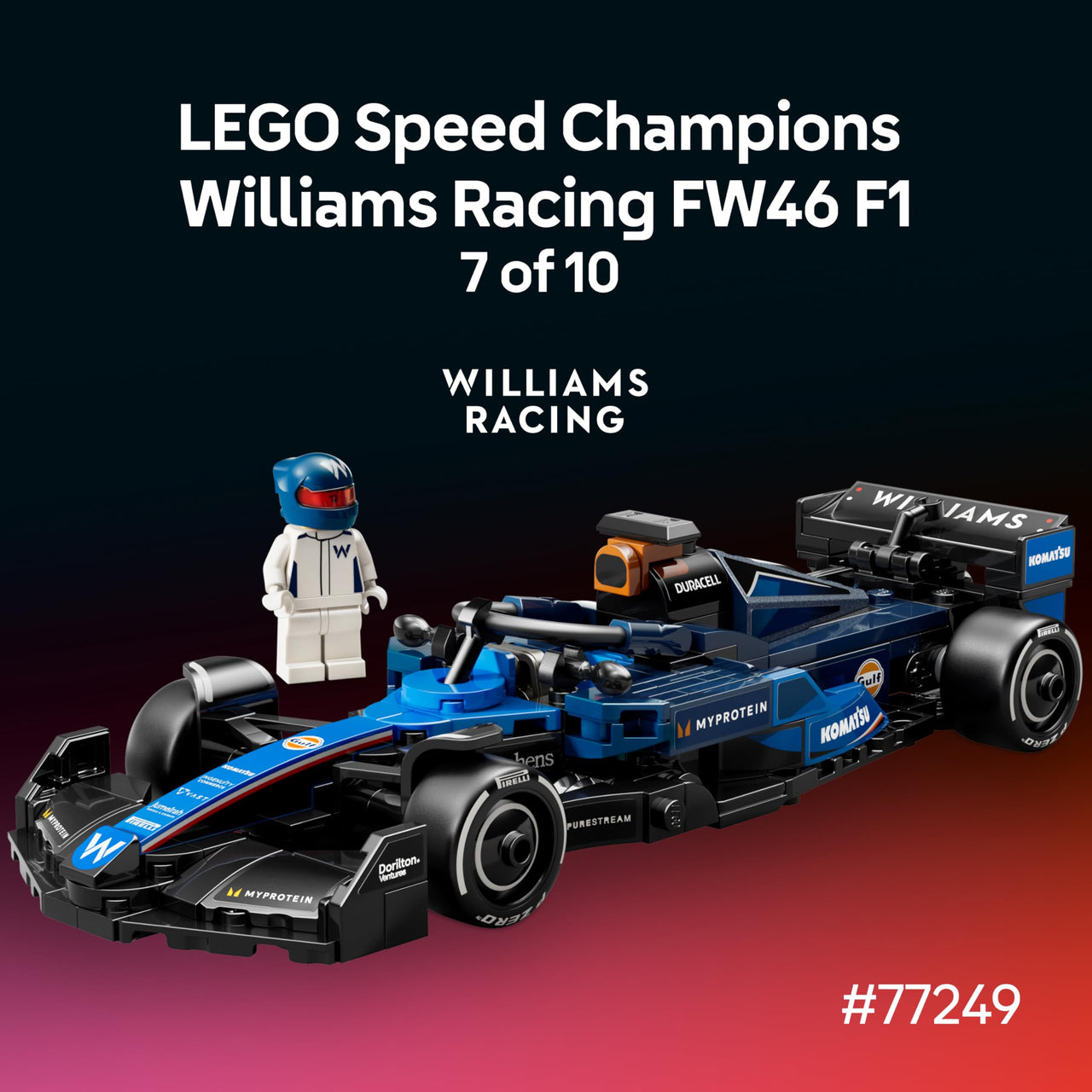 LEGO Speed Champions Ultimate Formula 1 Collector's Pack - Contains 10 Sets in 1 - Includes Exclusive Poster - Collectible F1 Model Car Kit - Gift for Race Car Fans - 66802