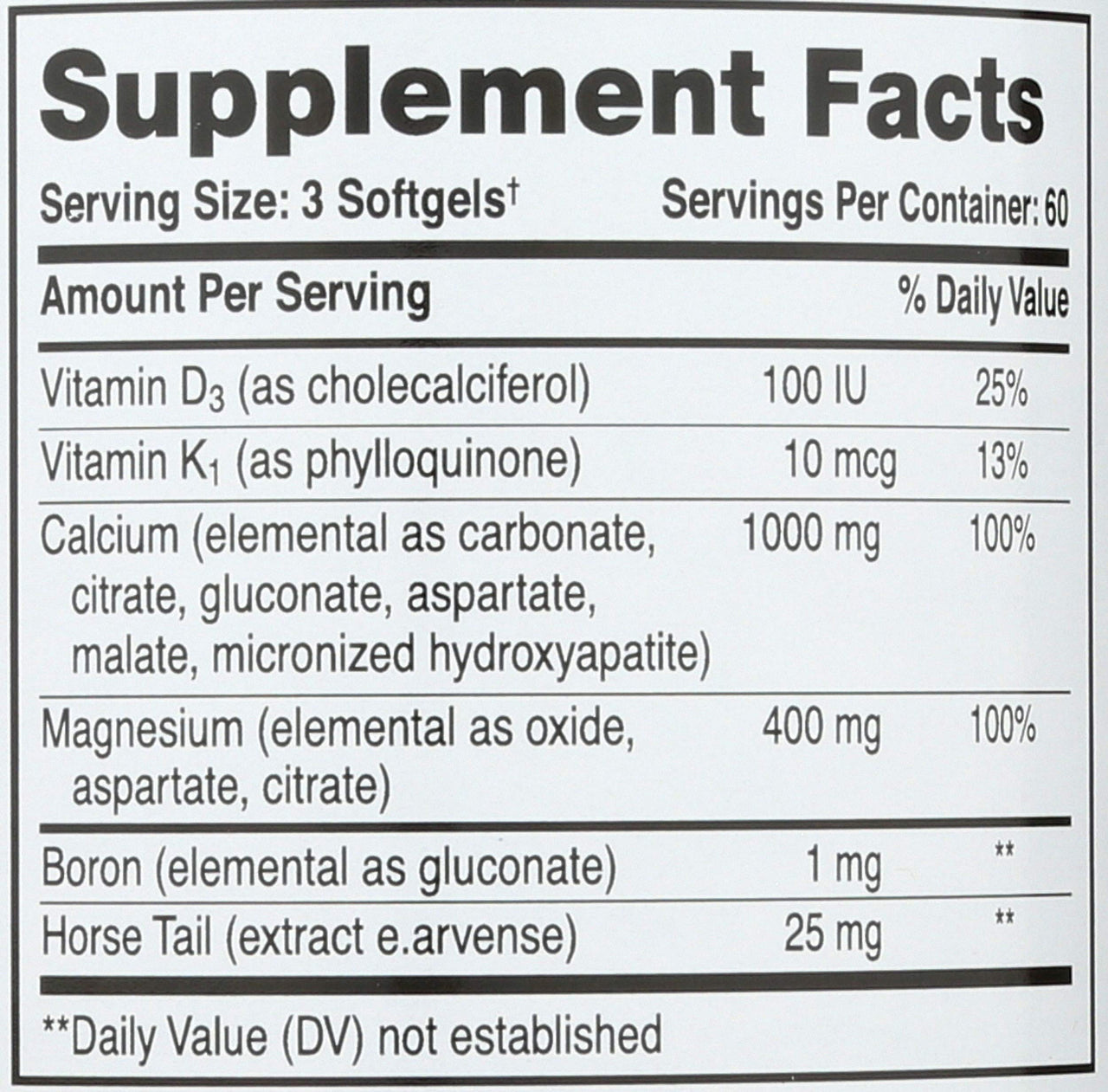 Phytotherapy Rx Calcium Liquid Softgel - 180 per Pack - 1 Each.