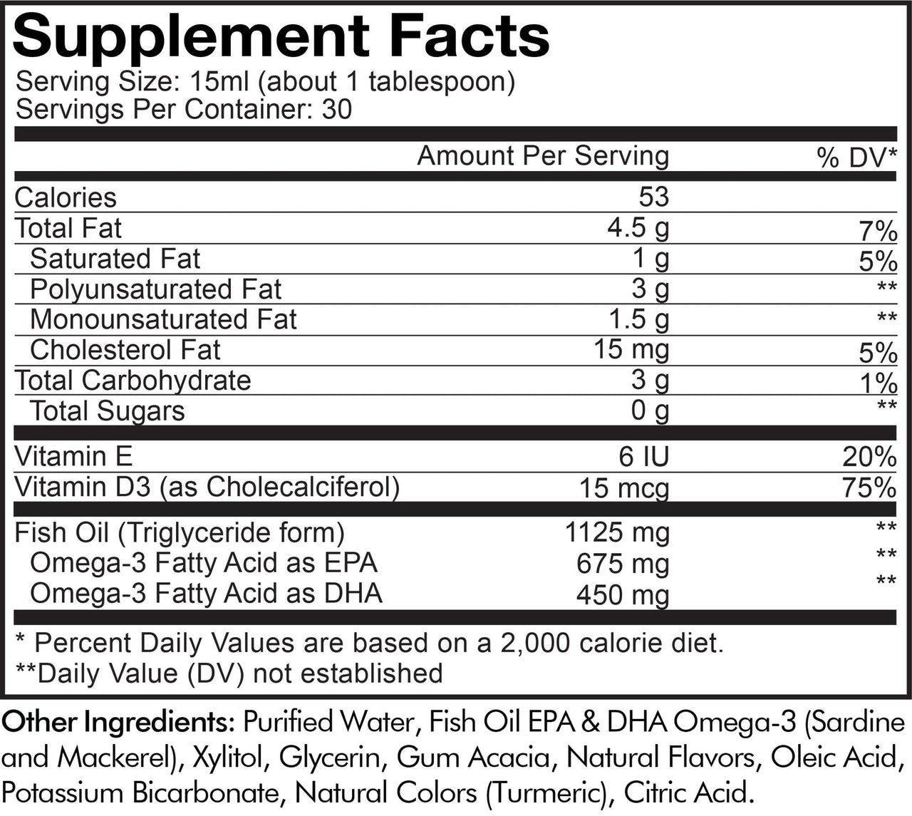 Codeage Teen Omega-3 Fatty Acids Liquid Supplement, Fish Oil EPA & DHA for Teenagers, Vitamin D & E, Non-GMO, Sugar-Free, Lemonade Flavor Drops, 16 fl oz